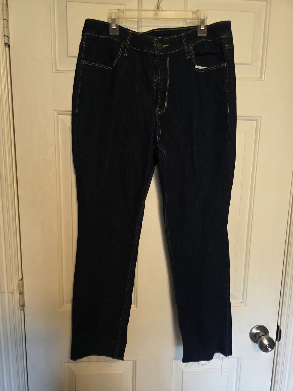 Old Navy Dark Indigo Straight Leg Jeans
